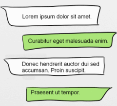 Chat in una lezione online